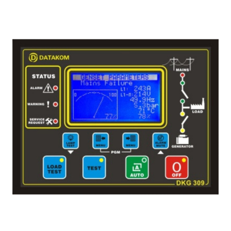 Datakom DKG-309 User manual