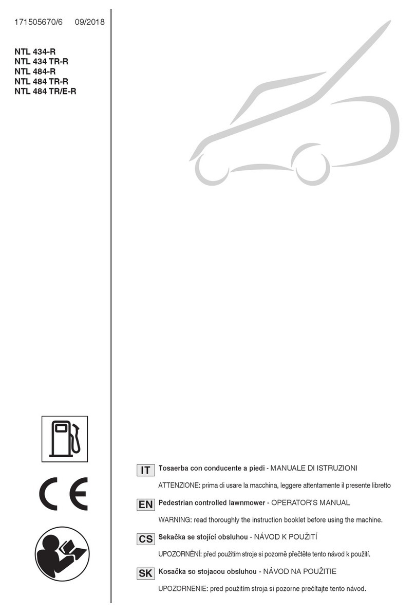 Stiga NTL 434-R User manual