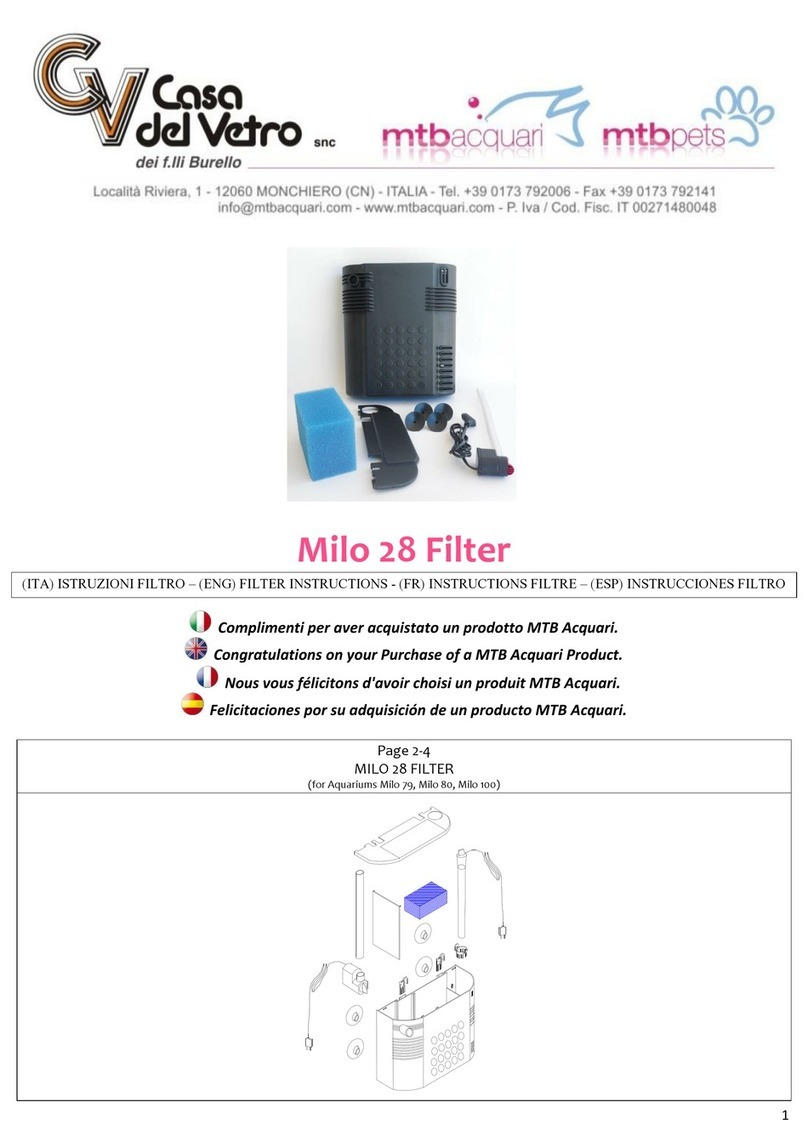 Casa Del Vetro MTB Acquari Milo 28 instructions