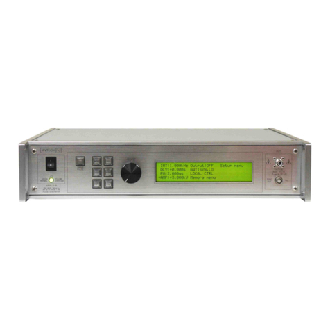 Avtech AVRH-3-B User manual
