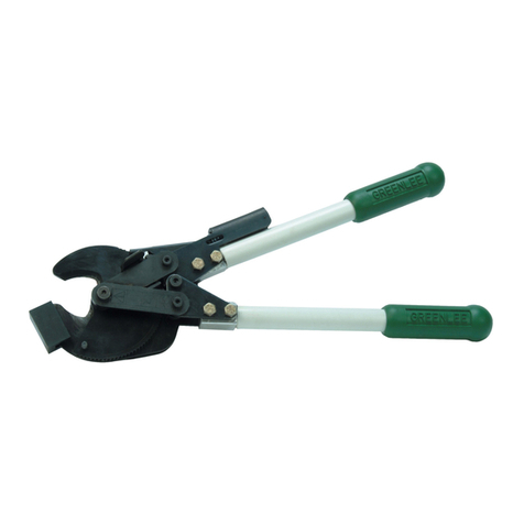 Greenlee 776 User manual