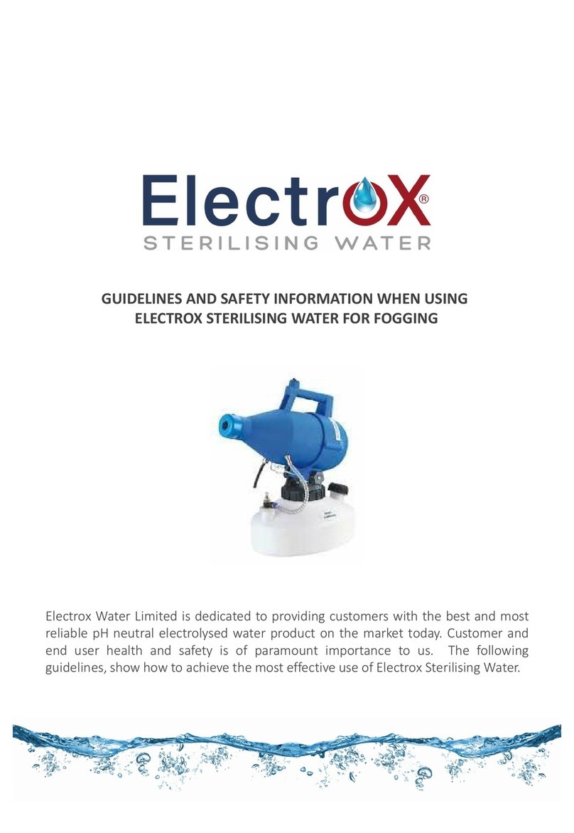 HSE ElectroX Safety information