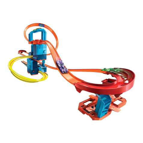 Mattel HOT WHEELS TRACK BUILDER UNLIMITED User manual