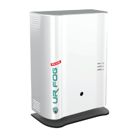 UR FOG Plus Series Installation and use manual