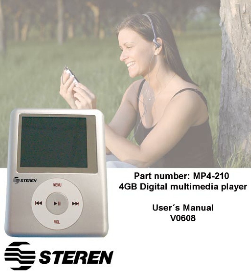 Steren MP4-210 user manual