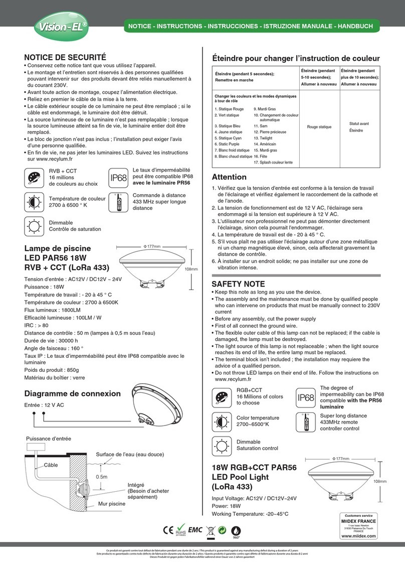 Vision-EL 6107 instructions
