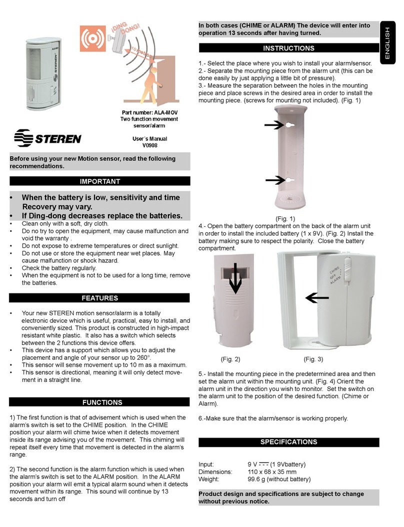 Steren ALA-MOV user manual