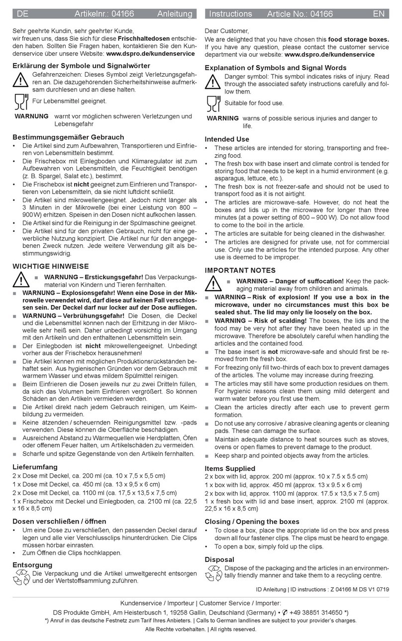 DS Produkte 05747 instructions