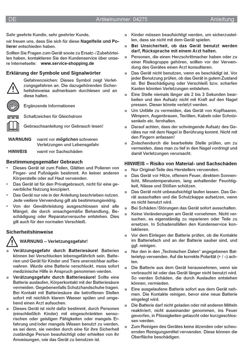 DS Produkte YD-606 instructions