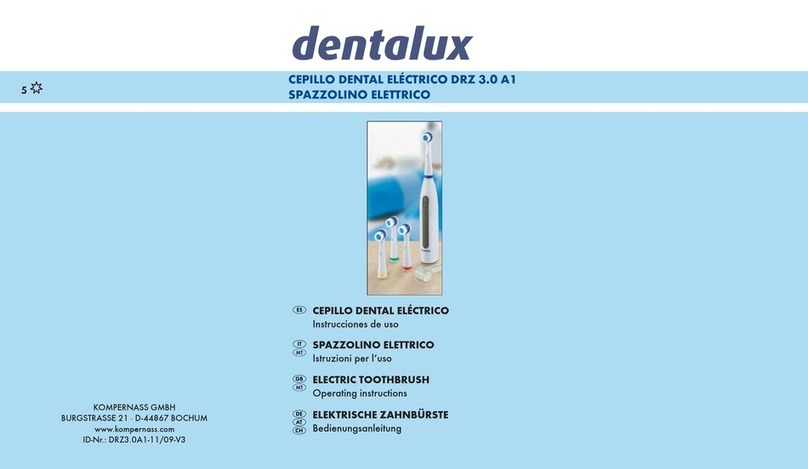 Dentalux DRZ 3.0 A1 operating instructions