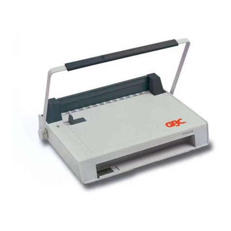 GBC SureBind System One User manual