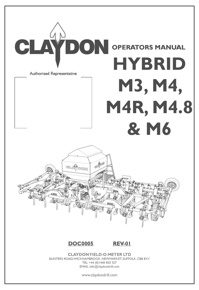 Claydon HYBRID M3 User manual
