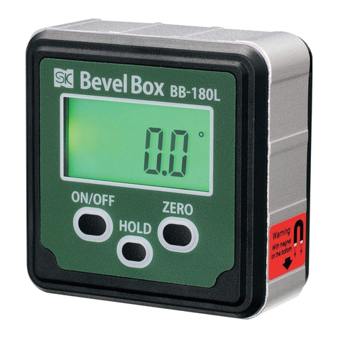 Niigata seiki BEVEL BOX instruction manual