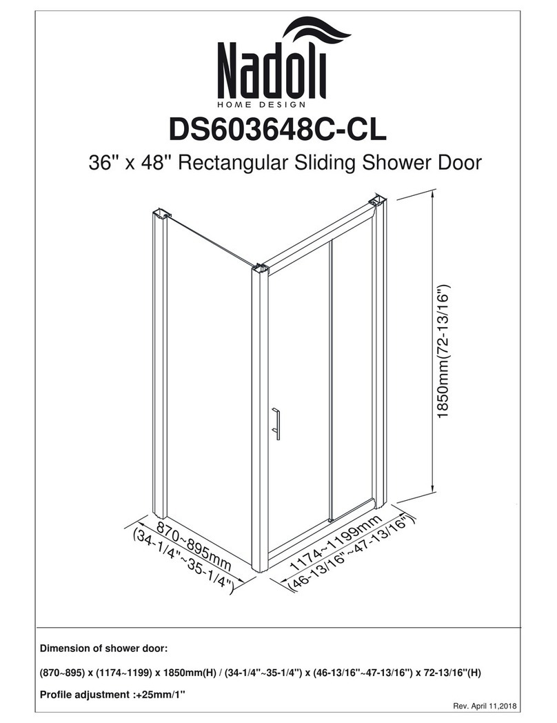 Nadoli DS603648C-CL User manual