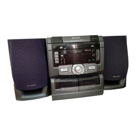 Sharp CD-C413H User manual Sharp CD-C413H User manual