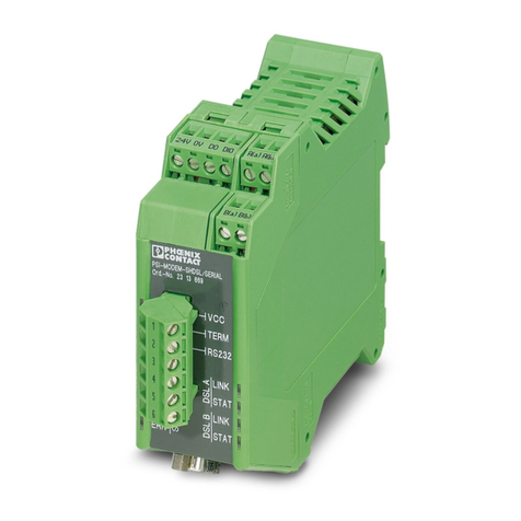 Phoenix Contact SHDSL Series user manual