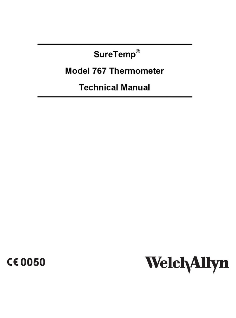 Welch Allyn 767 Technical manual