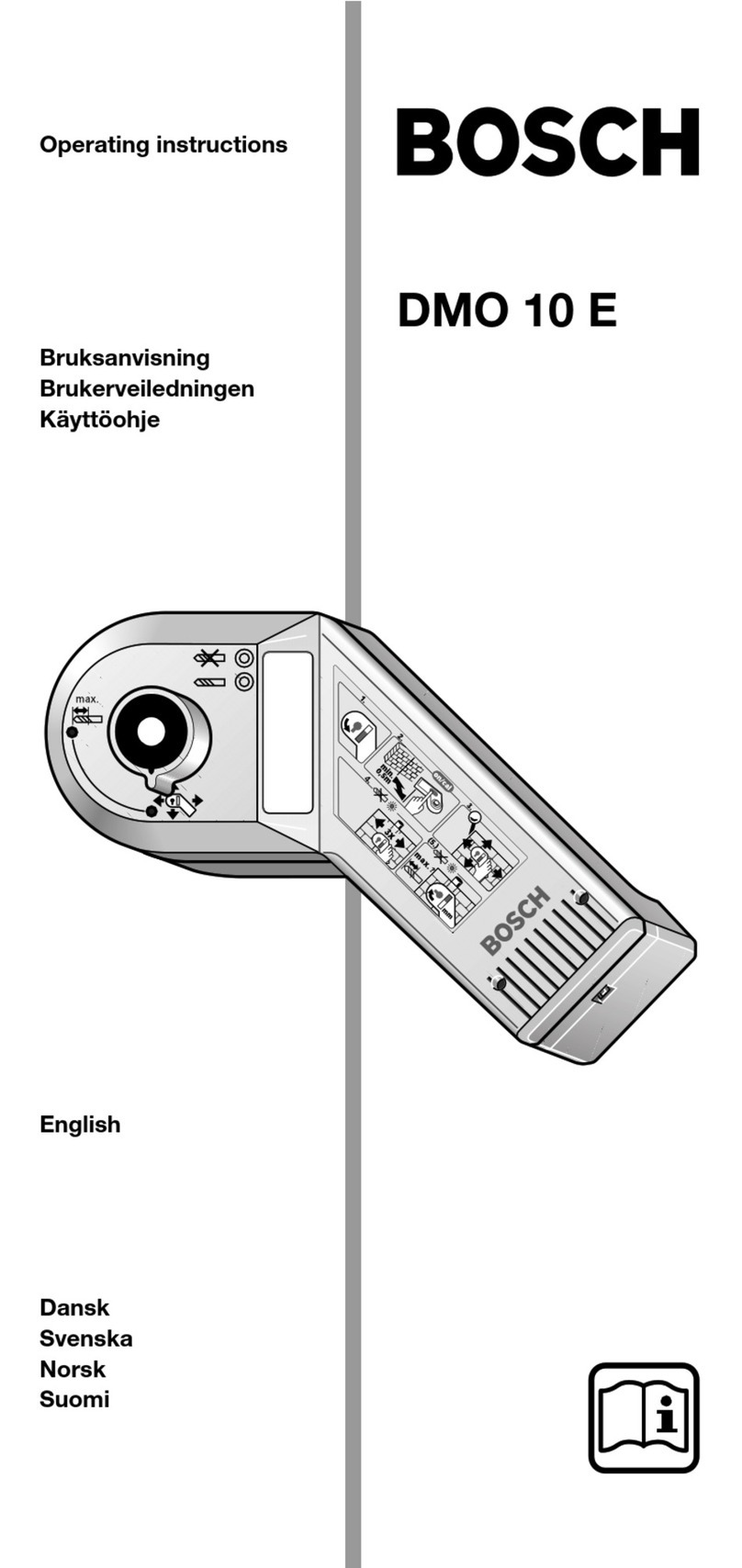 Bosch DMO 10 E User manual