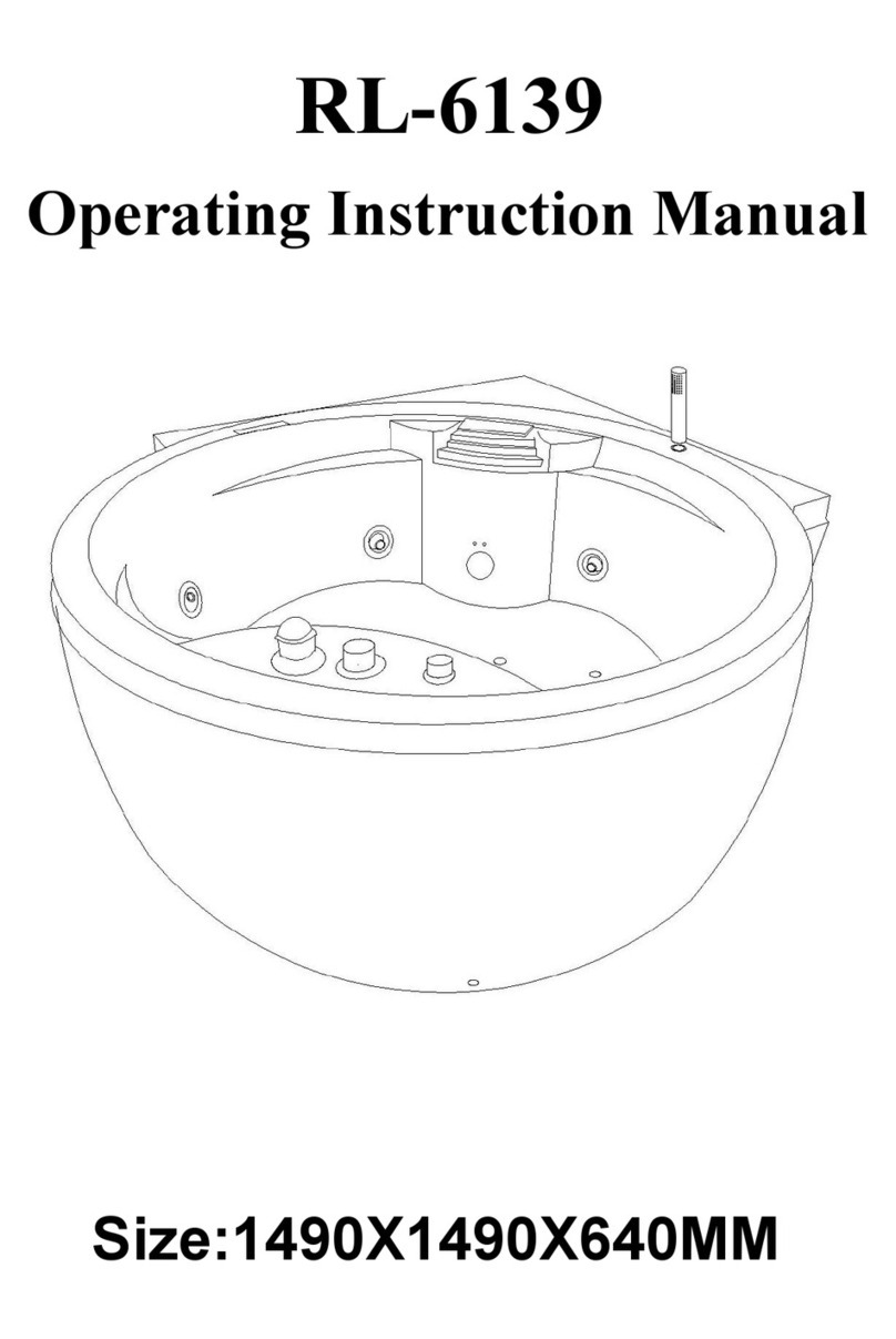 Beliani RL-6139 Operating instructions manual Beliani RL-6139 Operating instructions manual