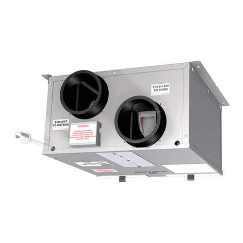 Johnson & Starley Q-VENT COMPACT-R Erection installation, commissioning & servicing instructions