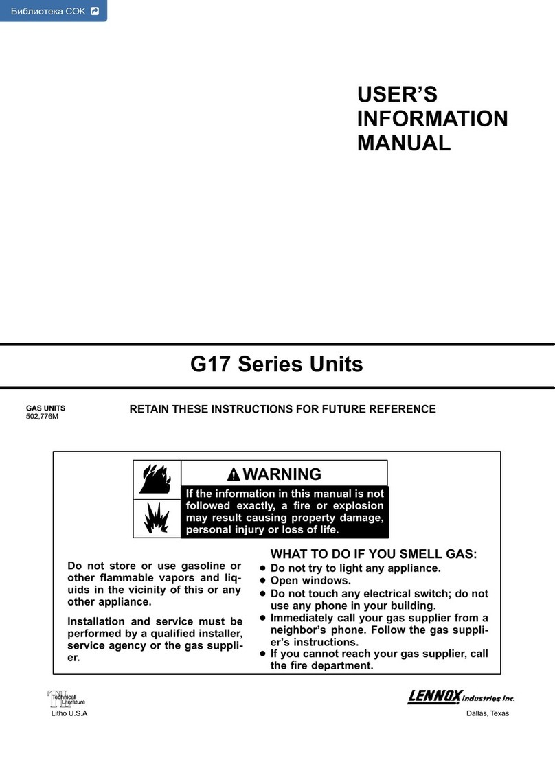 Lennox HCF RTL G 17 Guide