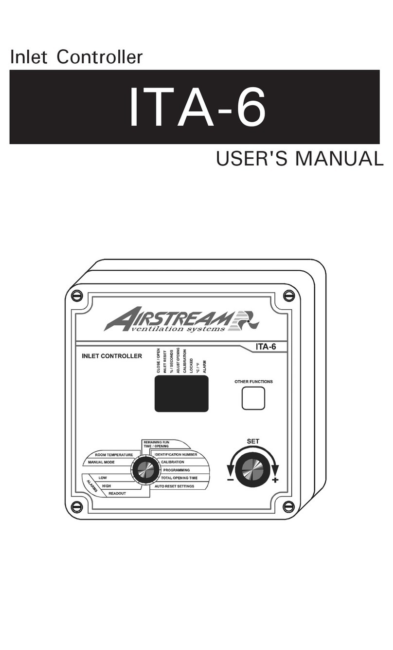 Airstream ITA-6 user manual