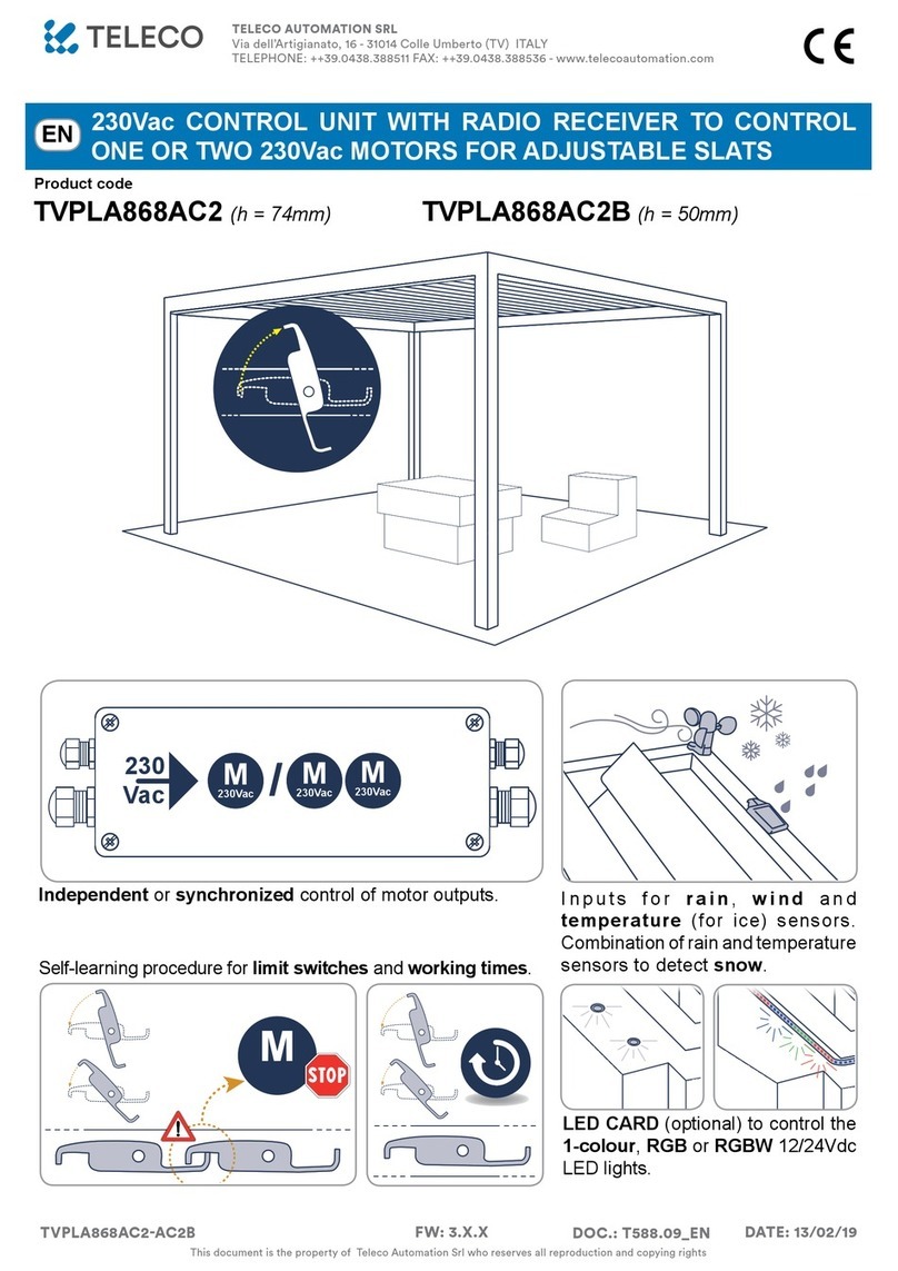 Teleco TVPLA868AC2 manual