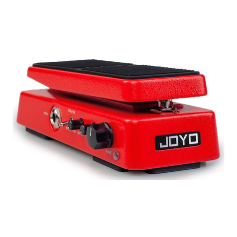 Joyo MULTIMODE WAH owner's manual