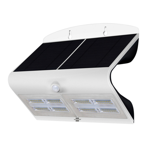 brennenstuhl Solar LED Wall Light-Butterfy user manual