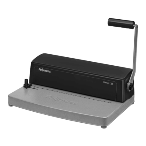 Fellowes Metal 25 instructions