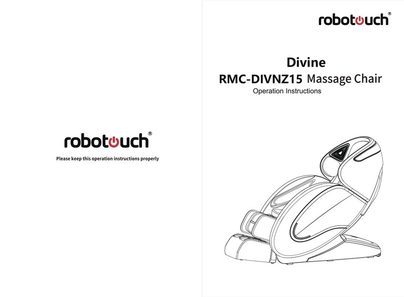 Robotouch Divine RMC-DIVNZ15 Operation instructions