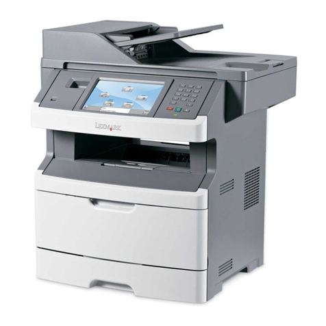 Lexmark X463 User manual