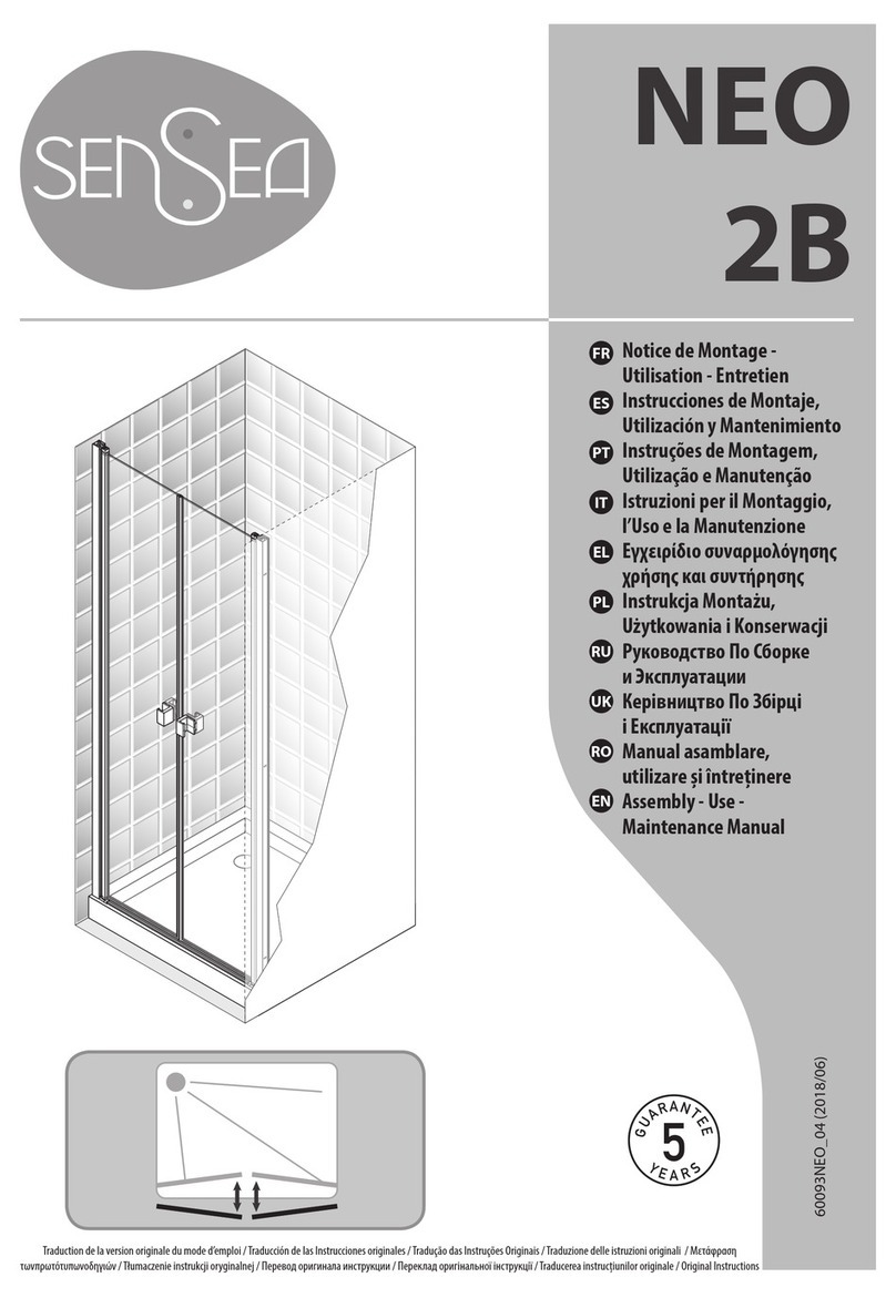 Sensea NEO 2B Assembly, Use, Maintenance Manual