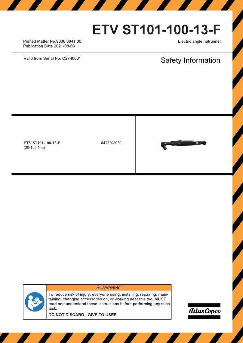 Atlas Copco ETV ST101-100-13-F Original instructions