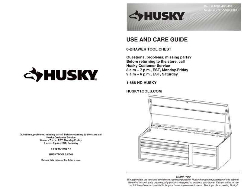 Husky VRT-5606BUHU User manual