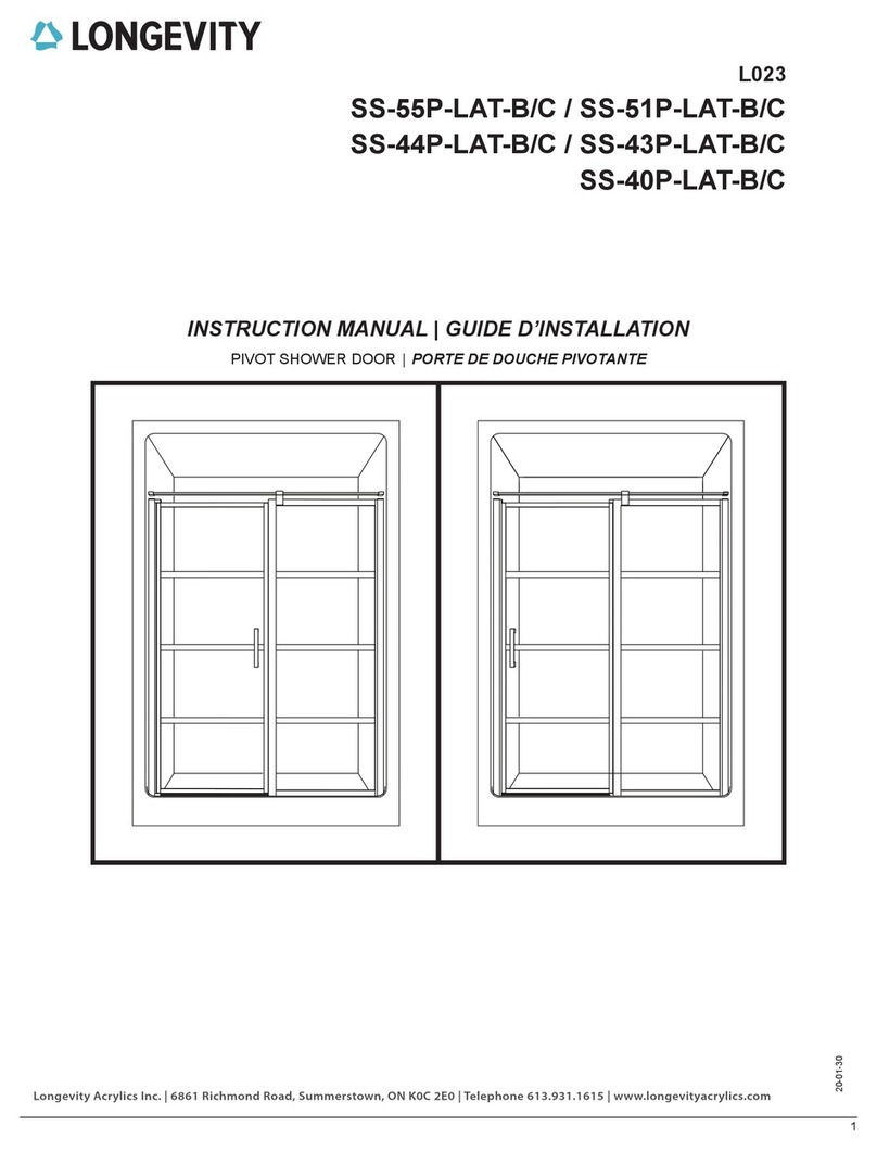 Longevity SS-55P-LAT-B/C instruction manual