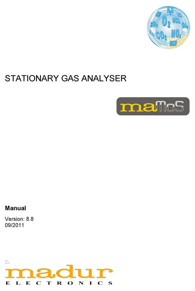 madur electronics maMoS 100 User manual