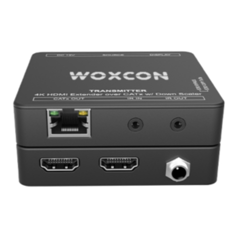 Woxcon NPG-EX80 Quick operation guide