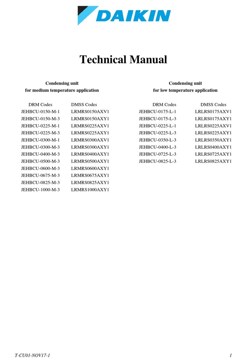 Daikin JEHBCU-0150-M-1 Technical manual Daikin JEHBCU-0150-M-1 Technical manual