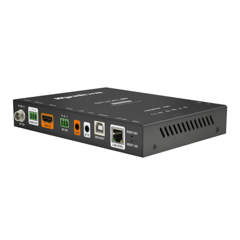 Wyrestorm NHD-400-RX User manual