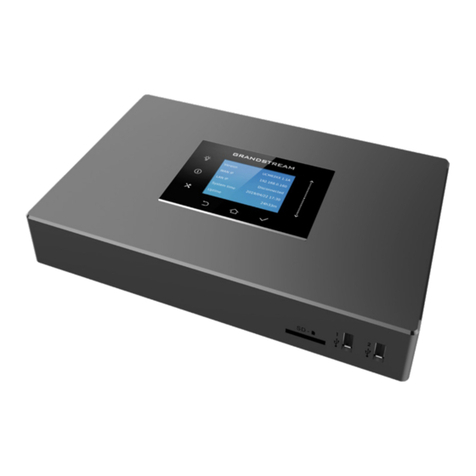 Grandstream Networks UCM630X User manual