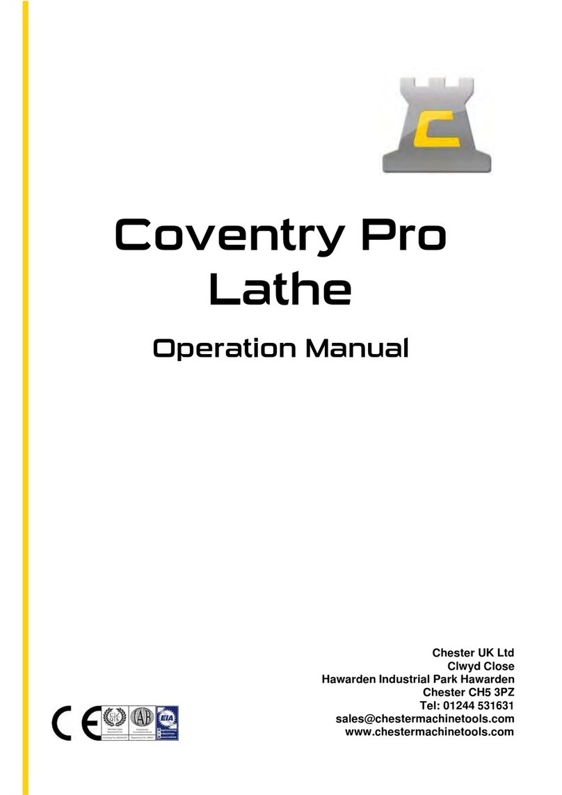 CHESTER Coventry Pro Operation manual