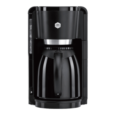 OBH Nordica ADAGIO 1L User manual