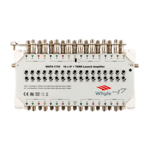 Whyte WATS-1730 instruction manual