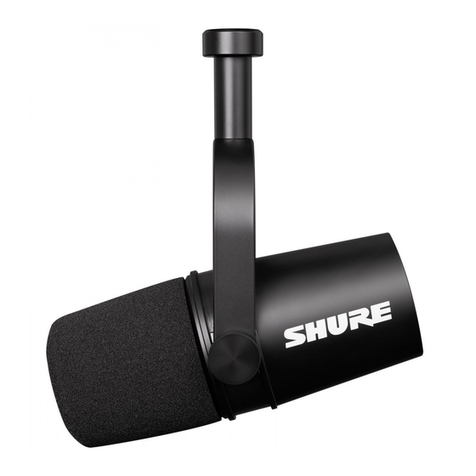 Shure MV7X User manual