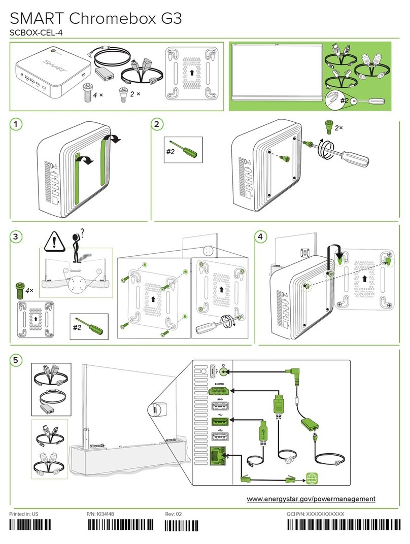 SMART Chromebox G3 manual
