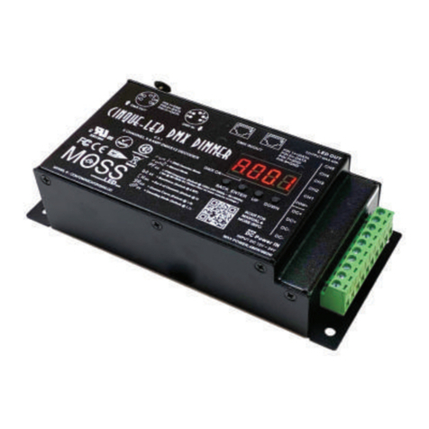 Moss LED FlexLED DMX512 quick start guide