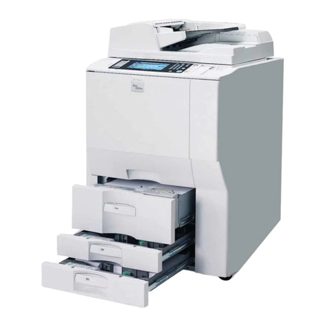 Aficio Pro C550EX User manual