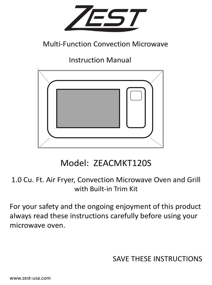 Zest ZEACMKT120S instruction manual