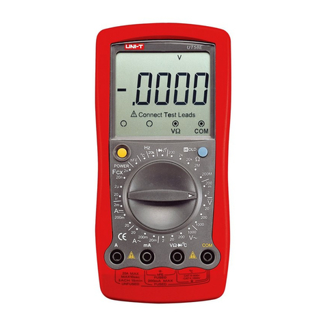 Unit UT58E User manual